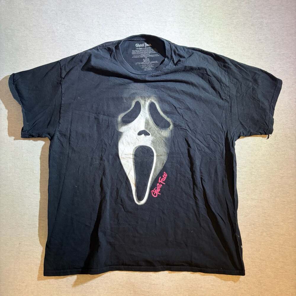 Ghost Face The Icon of Halloween Scream Graphic T-Shirt